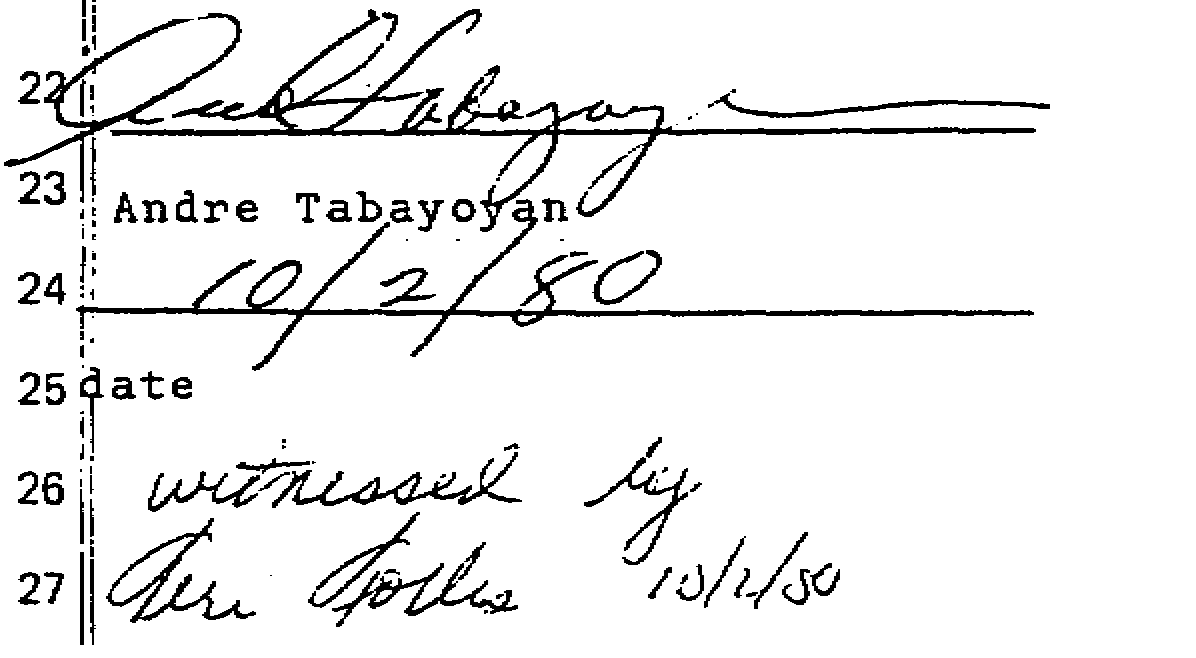 Signature